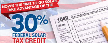 BREAKING NEWS! The 30% Federal Solar Tax Credit has been extended for Solar and Battery Backup