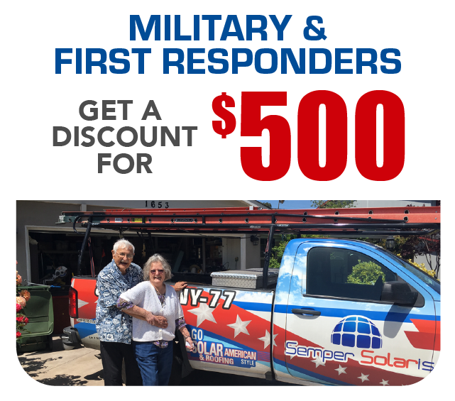 $500 off for military and first responders