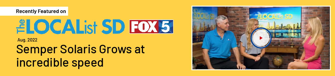 Semper Solaris Recently featured on FOX5 The Localist