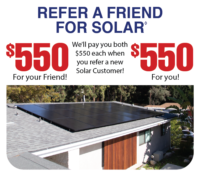 Refer a friend for solar panels