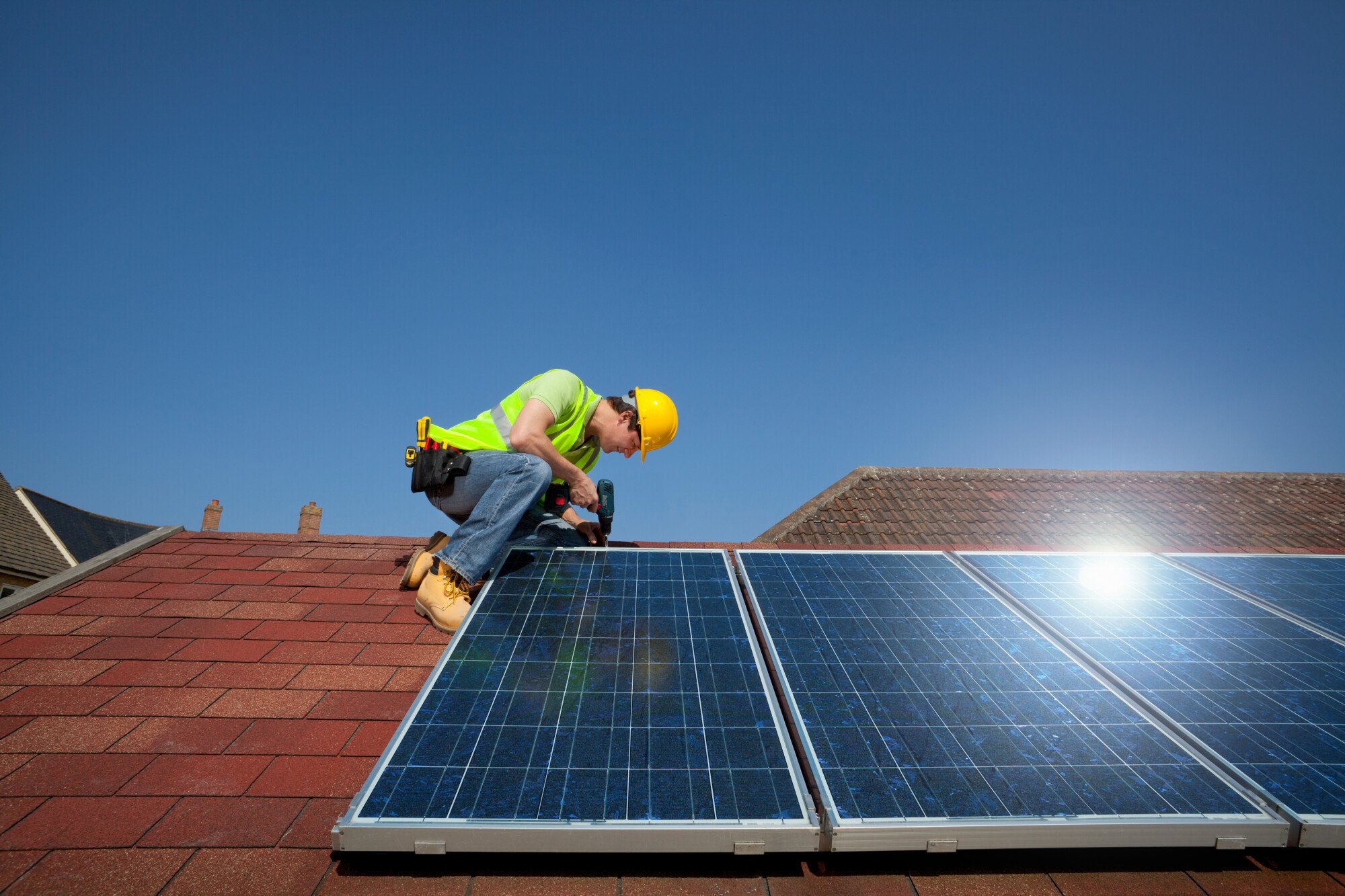 installing solar panels